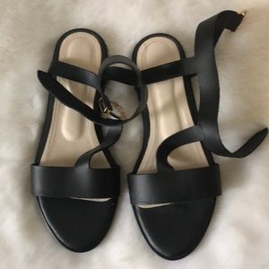 Anine Bing Leather Ankle Strap Sandal